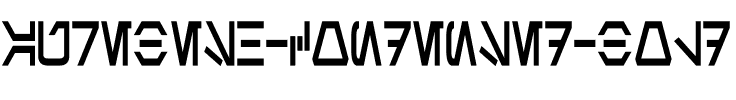 Aurebesh Condensed Bold.ttf