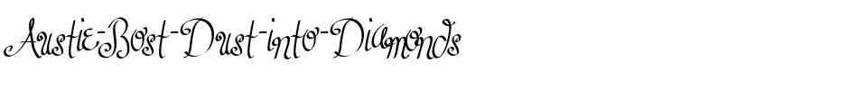 Austie Bost Dust into Diamonds Regular.ttf