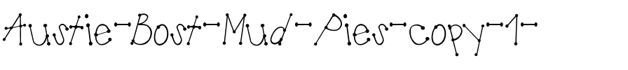Austie Bost Mud Pies Regular.ttf