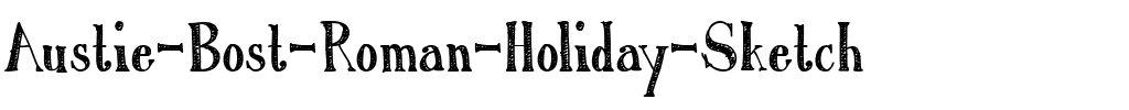 Austie Bost Roman Holiday Sketc Regular.ttf