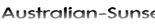 Australian Sunset Regular.ttf