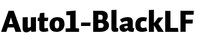 Auto 1 LF Bold.ttf