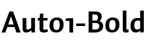 Auto 1 Lt Bold.ttf
