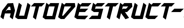 Autodestruct BB Bold.ttf