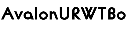 AvalonURWTBol Regular.ttf