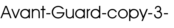 Avant Guard Regular.ttf