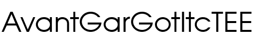 AvantGarGotItcTEE Regular.ttf