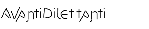 AvantiDilettanti Regular.ttf