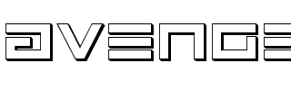 Avenger 3D Regular.ttf