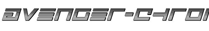 Avenger Chrome Italic Italic.ttf