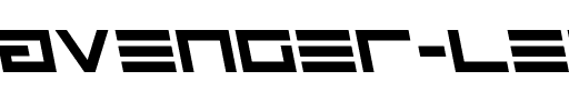 Avenger Leftalic Regular.ttf