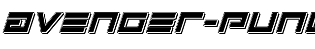 Avenger Punch Italic Italic.ttf