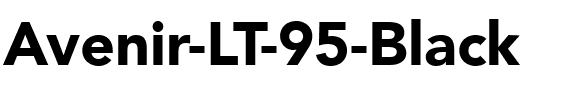 Avenir LT 65 Medium Bold.ttf