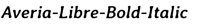 Averia Libre Bold Italic.ttf