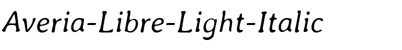 Averia Libre Light Italic.ttf