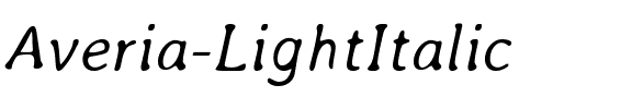 Averia LightItalic.ttf