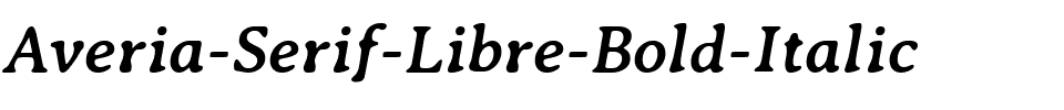 Averia Serif Libre Bold Italic.ttf