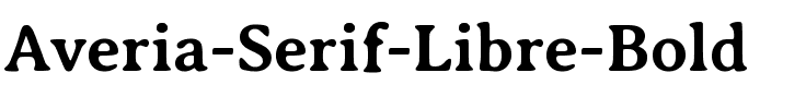Averia Serif Libre Bold.ttf