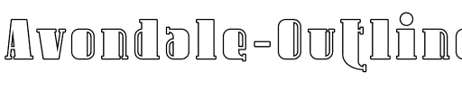 Avondale Outline Regular.ttf