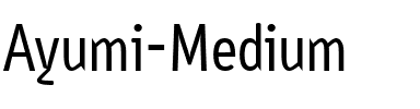 Ayumi Medium Regular.ttf