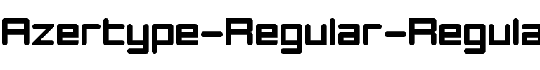 Azertype-Regular Regular.ttf