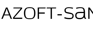 Azoft Sans Regular.ttf