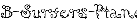 B Surfers Plane.ttf