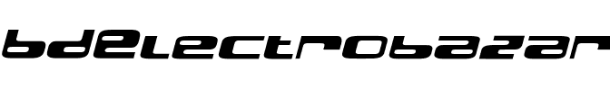 BDElectrobazar Italic.ttf