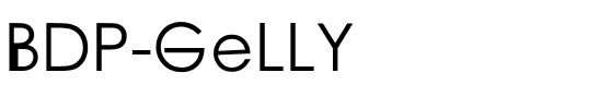 BDP GeLLY Normal.ttf