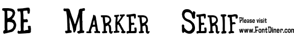 BE Marker  Serif_SW.ttf