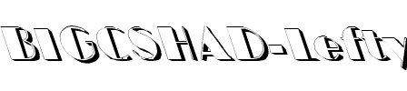 BIGCSHAD-Lefty Regular.ttf