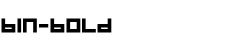 BIN Bold Regular.ttf