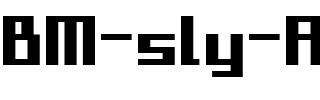 BM sly A10.ttf