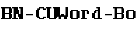 BN CUWord Bold.ttf