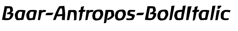 Baar Antropos BoldItalic.ttf