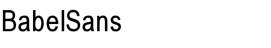 BabelSans Regular.ttf