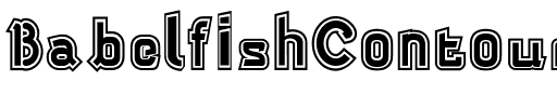 BabelfishContour Regular.ttf