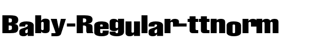 Baby ttnorm Regular.ttf
