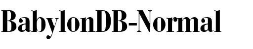 BabylonDB Normal.ttf