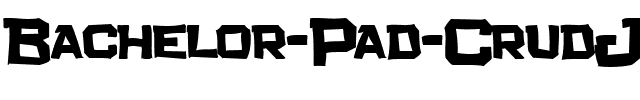 Bachelor Pad Crud JL Regular.ttf