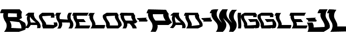 Bachelor Pad Wiggle JL Regular.ttf