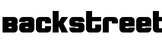 Backstreet Normal.ttf