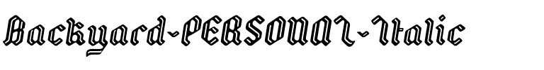 Backyard PERSONAL Italic.ttf