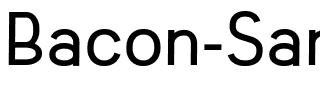 Bacon Sans Regular.otf