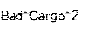 Bad Cargo 2.0 Regular.ttf