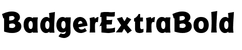 BadgerExtraBold Roman.ttf
