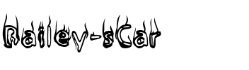 Bailey'sCar Regular.ttf