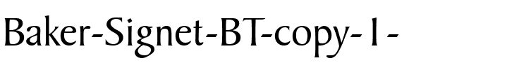 BakerSignet BT Roman.ttf