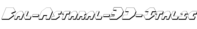 Bal-Astaral 3D Italic 3D Italic.ttf