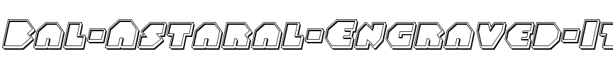 Bal-Astaral Engraved Italic Italic.ttf